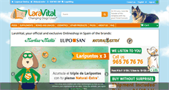 Desktop Screenshot of luposanshop.com