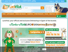 Tablet Screenshot of luposanshop.com